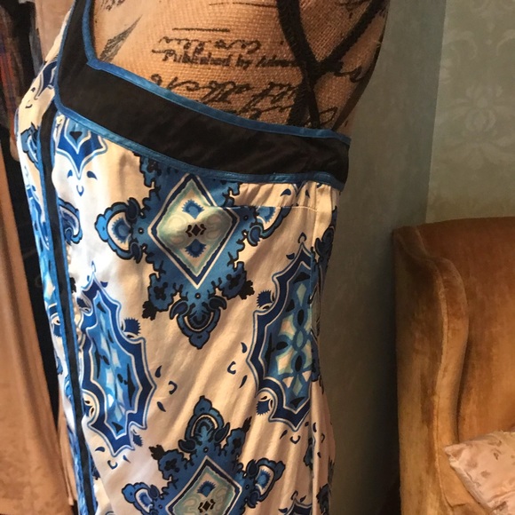 Bebe one shoulder silk top - Picture 3 of 6